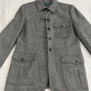 NWT Ralph Lauren Herringbone Tweed Blazer